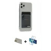 MARSİLYAN™- iPhone 11 Pro Max Kılıf Doruk Klasik Koleksiyonu - Siyah 3D Antistatik Seramik Nano Ekran Koruyucu + Rainbow Kamera Lens Koruma Cam - GD