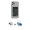 MARSİLYAN™- iPhone 11 Pro Max Kılıf Doruk Klasik Koleksiyonu - Siyah 3D Antistatik Seramik Nano Ekran Koruyucu + Pers Alüminyum Kamera Lens - KI