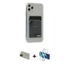 MARSİLYAN™- iPhone 11 Pro Max Kılıf Doruk Klasik Koleksiyonu - Siyah 3D Antistatik Seramik Nano Ekran Koruyucu + Rainbow Kamera Lens Koruma Cam - YL
