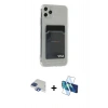 MARSİLYAN™- iPhone 11 Pro Max Kılıf Doruk Klasik Koleksiyonu - Siyah 3D Antistatik Seramik Nano Ekran Koruyucu + Pers Alüminyum Kamera Lens - LT