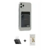 MARSİLYAN™- iPhone 11 Pro Max Kılıf Doruk Klasik Koleksiyonu - Siyah Mat Seramik Nano Ekran Koruyucu + Kamera Lens Koruma Cam - SF