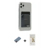 MARSİLYAN™- iPhone 11 Pro Max Kılıf Doruk Klasik Koleksiyonu - Siyah Mat Seramik Nano Ekran Koruyucu + Shine Kamera Lens Koruma Cam - PE