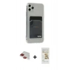 MARSİLYAN™- iPhone 11 Pro Max Kılıf Doruk Klasik Koleksiyonu - Siyah Mat Seramik Nano Ekran Koruyucu + Pers Alüminyum Kamera Lens - KI