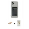 MARSİLYAN™- iPhone 11 Pro Max Kılıf Doruk Klasik Koleksiyonu - Siyah Mat Seramik Nano Ekran Koruyucu + Renkli Kamera Lens Koruma Cam - TU