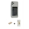 MARSİLYAN™- iPhone 11 Pro Max Kılıf Doruk Klasik Koleksiyonu - Siyah Mat Seramik Nano Ekran Koruyucu + Renkli Kamera Lens Koruma Cam - SI