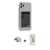 MARSİLYAN™- iPhone 11 Pro Max Kılıf Doruk Klasik Koleksiyonu - Siyah Mat Seramik Nano Ekran Koruyucu + Pers Alüminyum Kamera Lens - YL