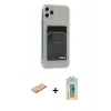 MARSİLYAN™- iPhone 11 Pro Max Kılıf Doruk Klasik Koleksiyonu - Siyah Polymer Nano Ekran Koruyucu + Turuncu Renkli Kamera Lens Koruma Cam
