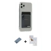 MARSİLYAN™- iPhone 11 Pro Max Kılıf Doruk Klasik Koleksiyonu - Siyah Seramik Nano Ekran Koruyucu + Shine Kamera Lens Koruma Cam - MI