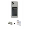 MARSİLYAN™- iPhone 11 Pro Max Kılıf Doruk Klasik Koleksiyonu - Siyah Seramik Nano Ekran Koruyucu + Rainbow Kamera Lens Koruma Cam - YL