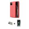 MARSİLYAN™- iPhone 11 Pro Max Kılıf Doruk Klasik Özel Seri - Şeffaf 360 Full Body Arka Koruyucu + Rainbow Kamera Lens Koruma Cam - YL