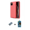 MARSİLYAN™- iPhone 11 Pro Max Kılıf Doruk Klasik Özel Seri - Siyah 18D Cam Ekran Koruyucu + Shine Kamera Lens Koruma Cam - SABE