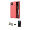 MARSİLYAN™- iPhone 11 Pro Max Kılıf Doruk Klasik Özel Seri - Siyah 3D Antistatik Hayalet Cam Ekran Koruyucu + Rainbow Kamera Lens Koruma Cam - GD