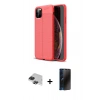 MARSİLYAN™- iPhone 11 Pro Max Kılıf Doruk Klasik Özel Seri - Siyah 3D Antistatik Hayalet Cam Ekran Koruyucu + Pers Alüminyum Kamera Lens - SH