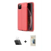 MARSİLYAN™- iPhone 11 Pro Max Kılıf Doruk Klasik Özel Seri - Siyah 6D Mat Seramik Hayalet Nano Ekran Koruyucu + Kamera Lens Koruma Cam - SF