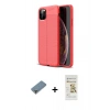 MARSİLYAN™- iPhone 11 Pro Max Kılıf Doruk Klasik Özel Seri - Siyah Mat Seramik Nano Ekran Koruyucu + Metal Kamera Lens Koruma Cam - AKYL