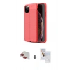 MARSİLYAN™- iPhone 11 Pro Max Kılıf Doruk Klasik Özel Seri - Siyah Seramik Nano Ekran Koruyucu + Pers Alüminyum Kamera Lens - KI