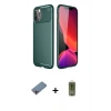 MARSİLYAN™- iPhone 11 Pro Max Kılıf Eksen Form Prime - Siyah Joko Magic 5D Hayalet Cam + Shine Kamera Lens Koruma Cam - PE