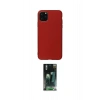 MARSİLYAN™- iPhone 11 Pro Max Kılıf Kozmos Yansıma Özel Seri - Şeffaf 360 Full Body Arka Koruyucu