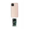 MARSİLYAN™- iPhone 11 Pro Max Kılıf Kozmos Yansıma Özel Seri - Şeffaf 360 Full Body Arka Koruyucu