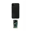 MARSİLYAN™- iPhone 11 Pro Max Kılıf Kozmos Yansıma Özel Seri - Şeffaf 360 Full Body Arka Koruyucu