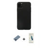MARSİLYAN™- iPhone 11 Pro Max Kılıf Kozmos Yansıma Özel Seri - Şeffaf Pasifik Cam Ekran Koruyucu + Metal Kamera Lens Koruma Cam - MI