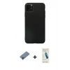 MARSİLYAN™- iPhone 11 Pro Max Kılıf Kozmos Yansıma Özel Seri - Şeffaf Pasifik Cam Ekran Koruyucu + Shine Kamera Lens Koruma Cam - PE