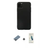 MARSİLYAN™- iPhone 11 Pro Max Kılıf Kozmos Yansıma Özel Seri - Şeffaf Pasifik Cam Ekran Koruyucu + Shine Kamera Lens Koruma Cam - GI