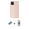 MARSİLYAN™- iPhone 11 Pro Max Kılıf Kozmos Yansıma Özel Seri - Siyah Bilvis Hayalet Cam Ekran Koruyucu + Shine Kamera Lens Koruma Cam - MI