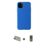 MARSİLYAN™- iPhone 11 Pro Max Kılıf Kozmos Yansıma Özel Seri - Siyah Joko Magic 5D Hayalet Cam + Rainbow Kamera Lens Koruma Cam - GD
