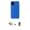 MARSİLYAN™- iPhone 11 Pro Max Kılıf Kozmos Yansıma Özel Seri - Siyah Joko Magic 5D Hayalet Cam + Pers Alüminyum Kamera Lens - YL