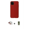 MARSİLYAN™- iPhone 11 Pro Max Kılıf Kozmos Yansıma Özel Seri - Siyah Joko Magic 5D Hayalet Cam + Pers Alüminyum Kamera Lens - KI