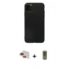 MARSİLYAN™- iPhone 11 Pro Max Kılıf Kozmos Yansıma Özel Seri - Siyah Joko Magic 5D Hayalet Cam + Pers Alüminyum Kamera Lens - KI
