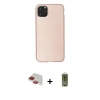 MARSİLYAN™- iPhone 11 Pro Max Kılıf Kozmos Yansıma Özel Seri - Siyah Joko Magic 5D Hayalet Cam + Pers Alüminyum Kamera Lens - KI