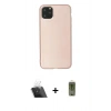 MARSİLYAN™- iPhone 11 Pro Max Kılıf Kozmos Yansıma Özel Seri - Siyah Joko Magic 5D Hayalet Cam + Kamera Lens Koruma Cam - SF
