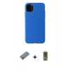 MARSİLYAN™- iPhone 11 Pro Max Kılıf Kozmos Yansıma Özel Seri - Siyah Joko Magic 5D Hayalet Cam + Shine Kamera Lens Koruma Cam - GS