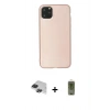 MARSİLYAN™- iPhone 11 Pro Max Kılıf Kozmos Yansıma Özel Seri - Siyah Joko Magic 5D Hayalet Cam + Pers Alüminyum Kamera Lens - SH