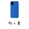 MARSİLYAN™- iPhone 11 Pro Max Kılıf Kozmos Yansıma Özel Seri - Siyah Joko Magic 5D Hayalet Cam + Pers Alüminyum Kamera Lens - SH