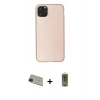 MARSİLYAN™- iPhone 11 Pro Max Kılıf Kozmos Yansıma Özel Seri - Siyah Joko Magic 5D Hayalet Cam + Rainbow Kamera Lens Koruma Cam - YL