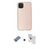 MARSİLYAN™- iPhone 11 Pro Max Kılıf Kozmos Yansıma Özel Seri - Siyah Seramik Nano Ekran Koruyucu + Metal Kamera Lens Koruma Cam - GD