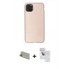 MARSİLYAN™- iPhone 11 Pro Max Kılıf Kozmos Yansıma Özel Seri - Siyah Seramik Nano Ekran Koruyucu + Rainbow Kamera Lens Koruma Cam - GD