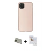 MARSİLYAN™- iPhone 11 Pro Max Kılıf Kozmos Yansıma Özel Seri - Siyah Seramik Nano Ekran Koruyucu + Rainbow Kamera Lens Koruma Cam - YL
