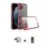 MARSİLYAN™- iPhone 11 Pro Max Kılıf Nova Asil Özel Seri - Siyah Joko Magic 5D Hayalet Cam + Pers Alüminyum Kamera Lens - LT
