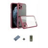 MARSİLYAN™- iPhone 11 Pro Max Kılıf Nova Asil Özel Seri - Siyah Joko Magic 5D Hayalet Cam + Shine Kamera Lens Koruma Cam - MI