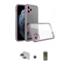 MARSİLYAN™- iPhone 11 Pro Max Kılıf Nova Asil Özel Seri - Siyah Joko Magic 5D Hayalet Cam + Yeşil Pers Alüminyum Kamera Lens