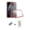 MARSİLYAN™- iPhone 11 Pro Max Kılıf Nova Asil Özel Seri - Siyah Mat Seramik Nano Ekran Koruyucu + Shine Kamera Lens Koruma Cam - GS