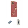 MARSİLYAN™- iPhone 11 Pro Max Kılıf Nova Işık Prime - Siyah Bilvis Hayalet Cam Ekran Koruyucu + Shine Kamera Lens Koruma Cam - GS