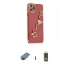 MARSİLYAN™- iPhone 11 Pro Max Kılıf Nova Işık Prime - Siyah Joko Magic 5D Hayalet Cam + Metal Kamera Lens Koruma Cam - SH