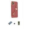 MARSİLYAN™- iPhone 11 Pro Max Kılıf Nova Işık Prime - Siyah Joko Magic 5D Hayalet Cam + Metal Kamera Lens Koruma Cam - MR