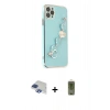 MARSİLYAN™- iPhone 11 Pro Max Kılıf Nova Işık Prime - Siyah Joko Magic 5D Hayalet Cam + Pers Alüminyum Kamera Lens - LT