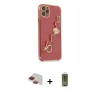 MARSİLYAN™- iPhone 11 Pro Max Kılıf Nova Işık Prime - Siyah Joko Magic 5D Hayalet Cam + Pers Alüminyum Kamera Lens - KI